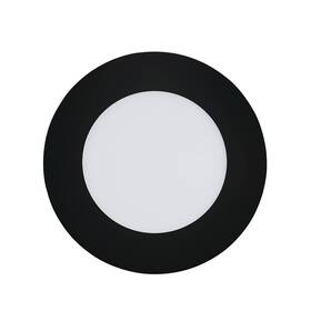 Vestavné svítidlo Eglo Fueva-Z, kruh, 12 cm (900106) černé