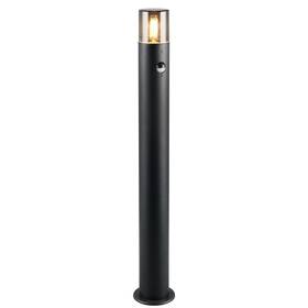 Venkovní svítidlo TRIO Hoosic, 80 cm, pohybový senzor (422260132) černé