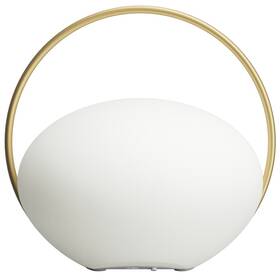 Stolní lampička UMAGE Orbit (VIT 02400) bílá/zlatá
