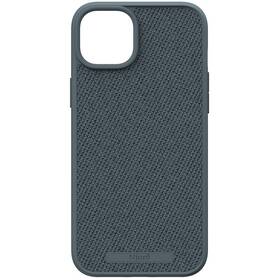 Kryt na mobil Njord Fabric MagSafe na Apple iPhone 15 Plus (NA52FA09) šedý