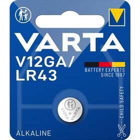 Baterie alkalická Varta Special V12GA/LR43, blistr 1 ks (V12GA)