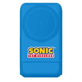 Powerbank OTL Technologies Sonic the Hedgehog Wireless Magnetic modrá barva
