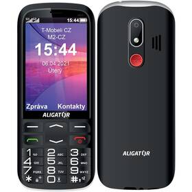 Mobilní telefon Aligator A830 Senior (A830B) černý