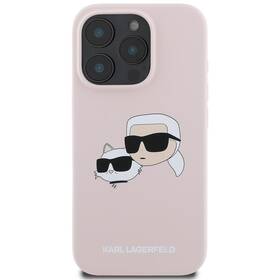 Karl Lagerfeld Liquid Silicone Double Heads MagSafe na Apple iPhone 16 Pro Max