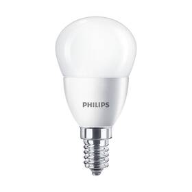 Žárovka LED Philips klasik, 4W, E14, teplá bílá - zánovní - 24 měsíců záruka