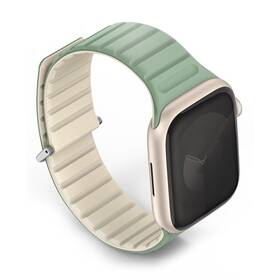 Řemínek Uniq Revix Evo Reversible Magnetic na Apple Watch 38/40/41mm (UNIQ-41MM-REVESMNTBEG) zelený/béžový