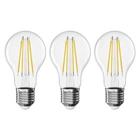 Žárovka LED EMOS Filament klasik, 3,8W, 806lm, E27, teplá bílá (3ks) 
