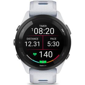 Chytré hodinky Garmin Forerunner 265 - Whitestone/Tidal Blue 
