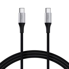 Kabel Allity AUC-01, 100W, USB-C/USB-C, 1m černá barva
