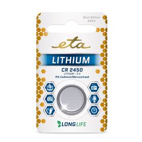 Baterie lithiová ETA PREMIUM CR2450, blistr 1ks (CR2450LITH1)