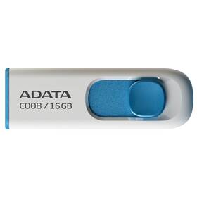 USB Flash ADATA C008 16GB bílá barva
