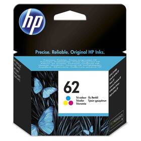 Inkoustová náplň HP 62, 165 stran - CMY (C2P06AE)