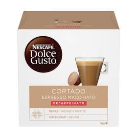 NESCAFÉ Dolce Gusto® Cortado Decaffeinato kávové kapsle 16 ks