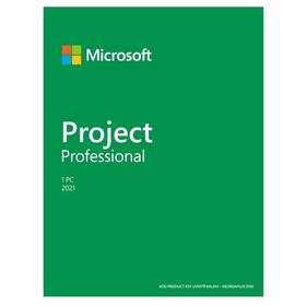 Microsoft Project Professional 2021, všechny jazyky - elektronická licence