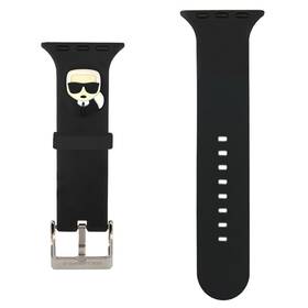 Řemínek Karl Lagerfeld Karl Head na Apple Watch 38/40/41mm (KLAWMSLKK) černý - rozbaleno - 24 měsíců záruka