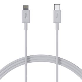 Kabel Allity AUC-03, 27W, USB-C/Lightning, 1m bílá barva
