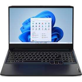 Notebook Lenovo IdeaPad Gaming 3 15ACH6 (82K2029KCK) černý - s mírným poškozením - 12 měsíců záruka