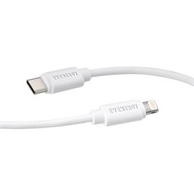 Kabel Evenergy USB-C/Lightning MFI 18 W, 1 m bílá barva
