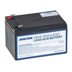 Olověný akumulátor Avacom RBC4 - náhrada za APC (AVA-RBC4) černý