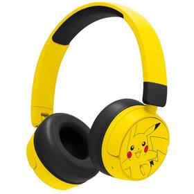 Sluchátka OTL Technologies Pokémon Pikachu Wireless černá barva
