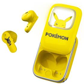 Sluchátka OTL Technologies Pokémon Pikachu Slide TWS žlutá barva
