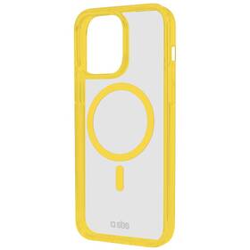 Kryt na mobil SBS Mag Frame s MagSafe na Apple iPhone 16 Pro Max žlutá barva
