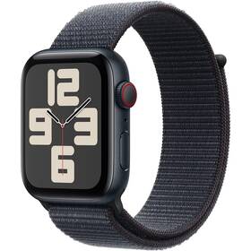 Chytré hodinky Apple GPS + Cellular 40mm pouzdro z temně inkoustového hliníku - Inkoustově fialový provlékací sportovní řemínek 
