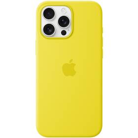 Kryt na mobil Apple iPhone 16 Pro Max Silicone Case s MagSafe - karambolově žlutý 
