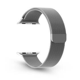 Řemínek WG stainless steel na Apple Watch 38/40/41 mm (12096) stříbrný