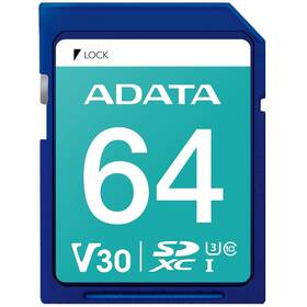 Paměťová karta ADATA SDXC 64GB UHS-I U3 (95R/60W) 
