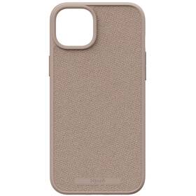 Kryt na mobil Njord Fabric MagSafe na Apple iPhone 15 Plus (NA52FA12) růžový