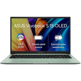 Notebook Asus VivoBook S 15 OLED zelená barva
