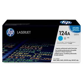 Toner HP 124A, 2 000 stran (Q6001A) azurový