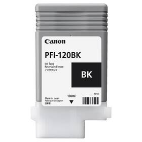 Inkoustová náplň Canon PFI-120BK, 130 ml (2885C001) černá