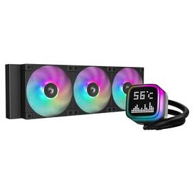 Vodní chladič DeepCool LP360 ARGB černá barva
