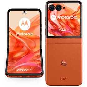 Mobilní telefon Motorola Razr 50 5G 8 GB / 256 GB - Spritz Orange (PB200014PL)