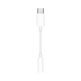 Redukce Apple USB-C/3,5mm jack (MU7E2ZM/A) bílá - s kosmetickou vadou - 12 měsíců záruka