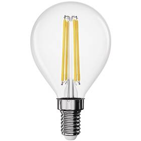 Žárovka LED EMOS Filament Mini Globe, 1,8 W, E14, neutrální bílá 
