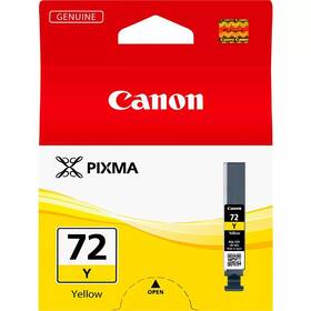 Inkoustová náplň Canon PGI-72 Y, 377 stran (6406B001) žlutá