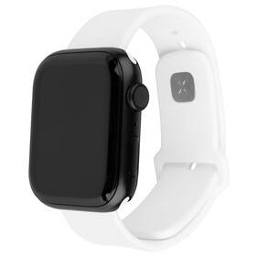 Řemínek FIXED Silicone Sporty Strap na Apple Watch 38/40/41mm (FIXSST2-436-WH) bílý