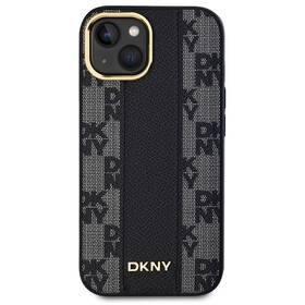 DKNY PU Leather Checkered Pattern MagSafe na Apple iPhone 15