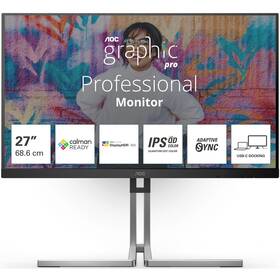 Monitor AOC Q27U3CV černá barva
