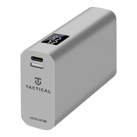 Powerbank Tactical EDC Brick, 9600mAh Raw, PD 22,5W (57983118917) stříbrná