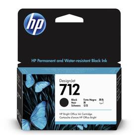 Inkoustová náplň HP 712, 38 ml (3ED70A) černá