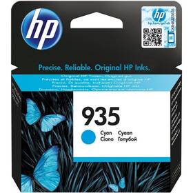 Inkoustová náplň HP 935, 400 stran (C2P20AE) azurová