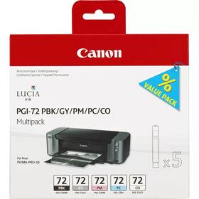 Inkoustová náplň Canon PGI-72, 1640 stran, CMYK (6403B007)