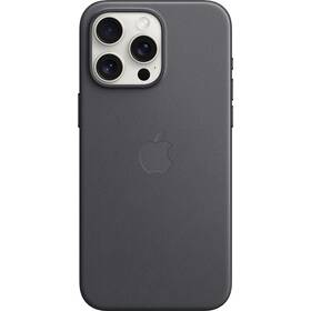 Kryt na mobil Apple FineWoven Case s MagSafe pro iPhone 15 Pro Max - černý (MT4V3ZM/A)