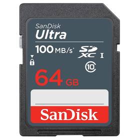 Paměťová karta SanDisk SDXC Ultra 64GB UHS-I U1 (100R/20W) (SDSDUNR-064G-GN3IN)