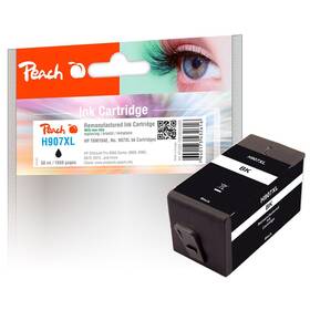 Inkoustová náplň Peach HP 907XL, 1650 stran (320008) černá