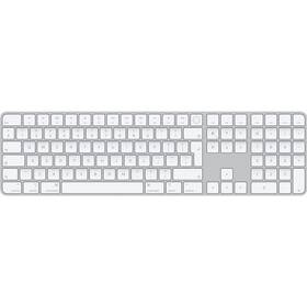 Apple Magic Keyboard s Touch ID a číselnou klávesnicí - CZ - bílá (USB-C)